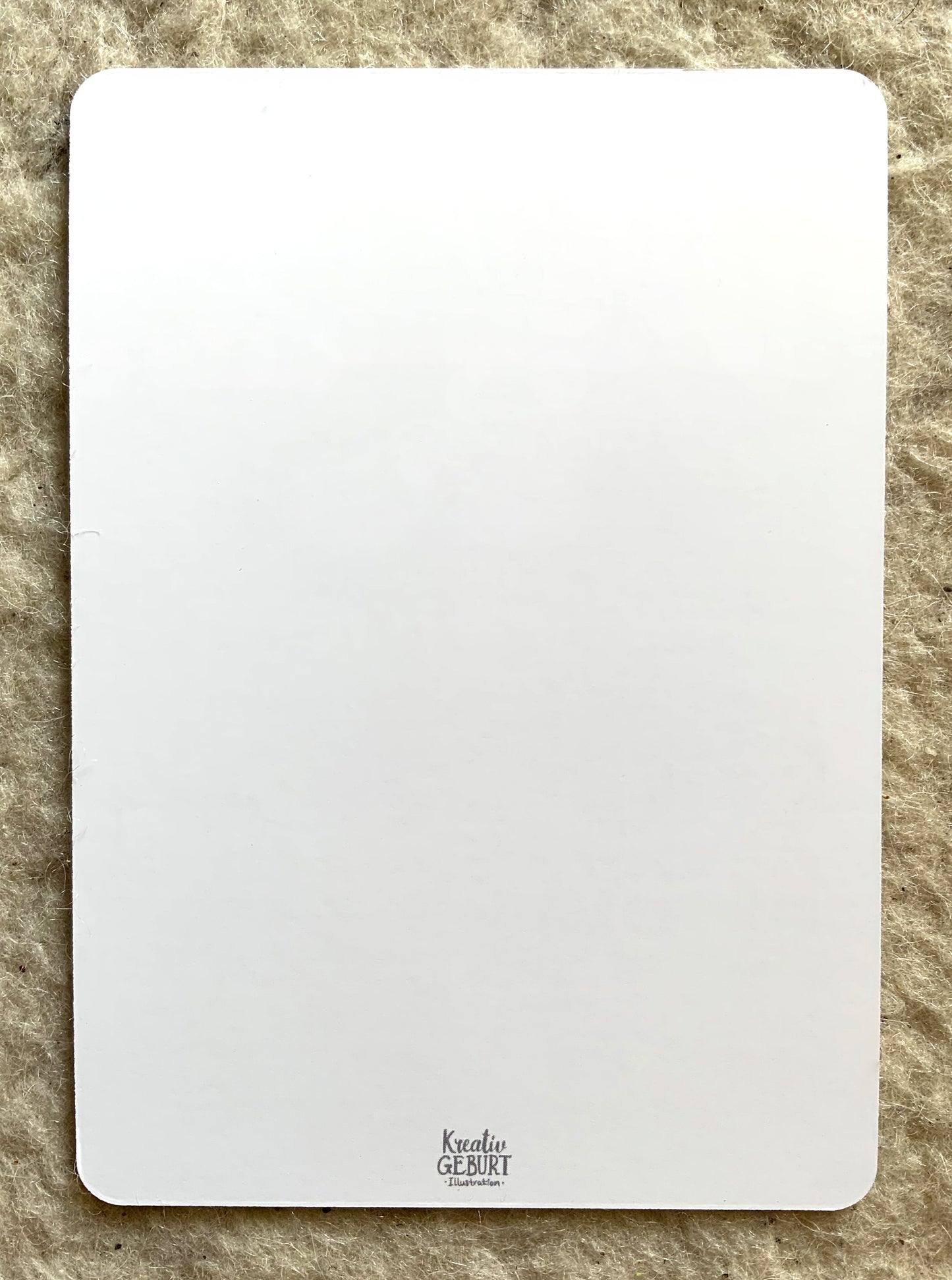 "Kinderwunsch" - Kraftkarte - Einzelkarte