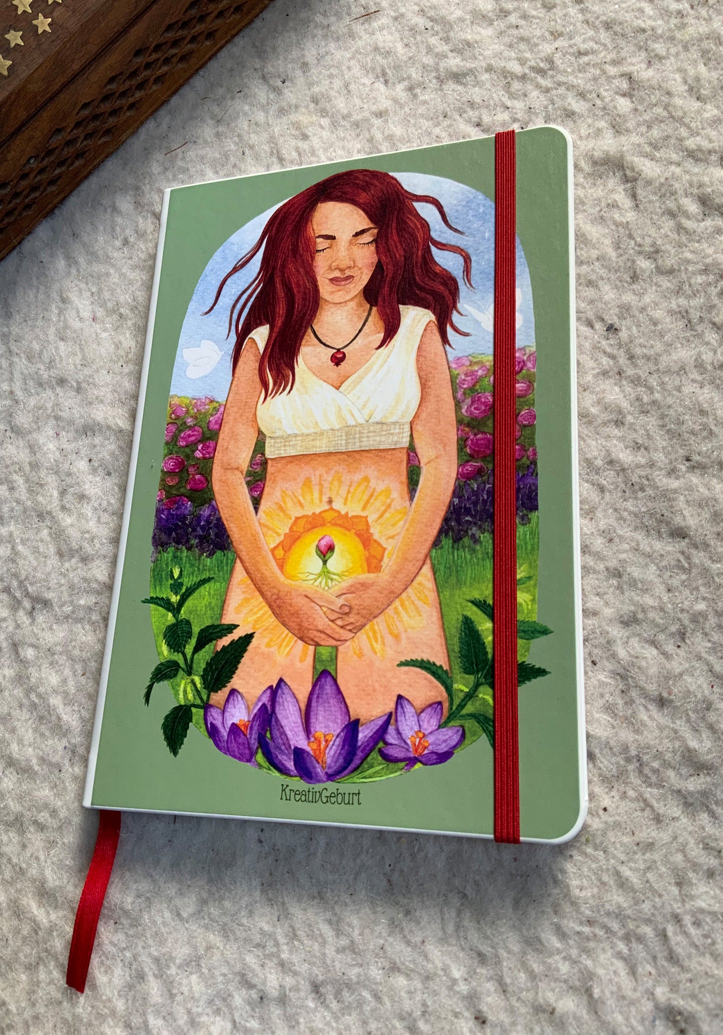 "Neubeginn" - Notizbuch - Rot