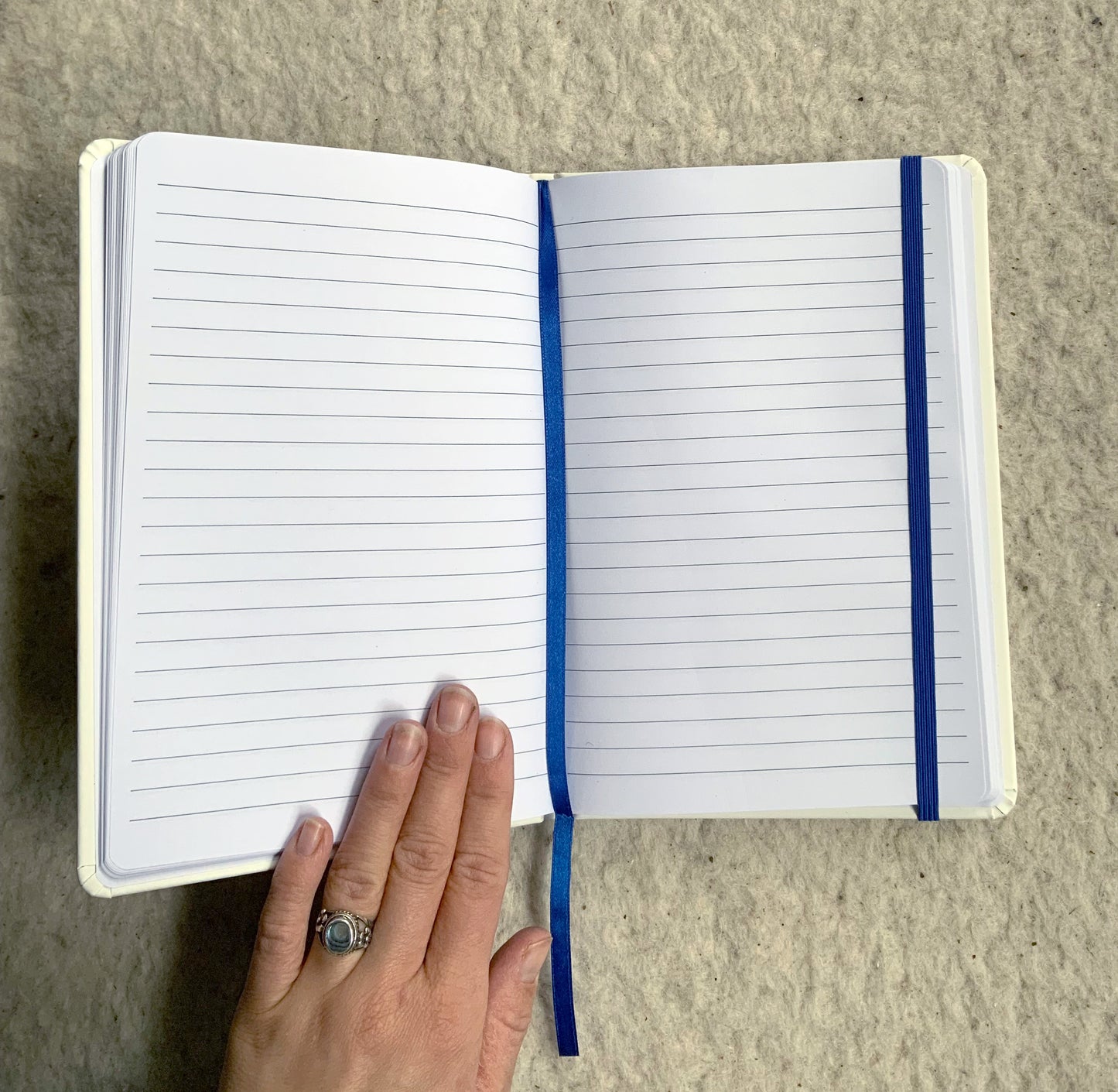 "Neubeginn" - Notizbuch - Blau