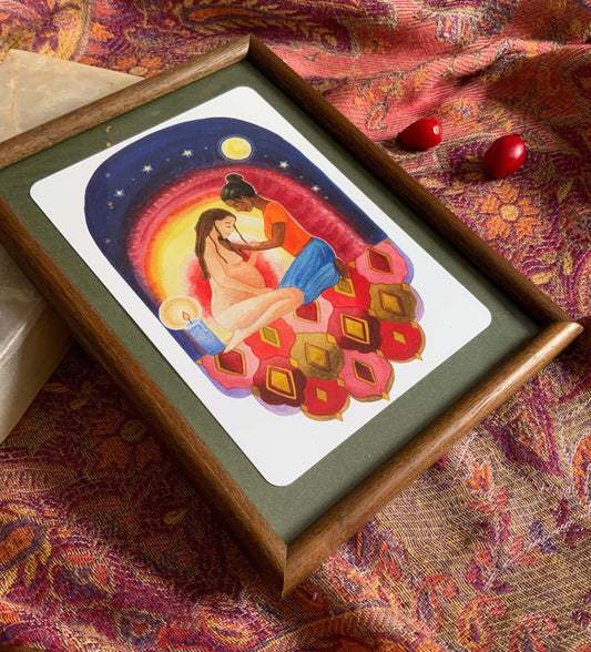 "Doula" - Kraftkarte für Geburt und Schwangerschaft - Einzelkarte