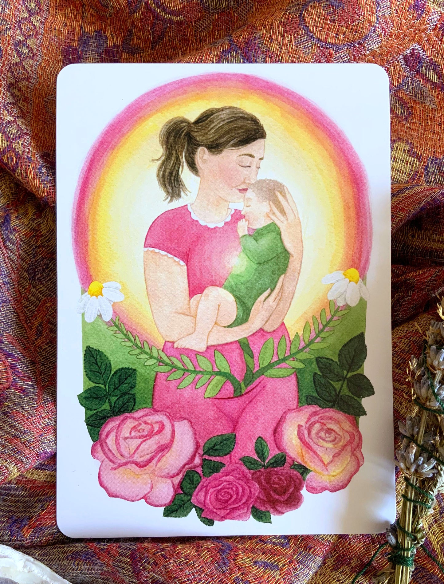 "Versöhnung" - Kraftkarte für Mamas, begleitend + bestärkend - Einzelkarte